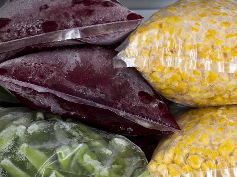 frozen vegetables - Freezing 101